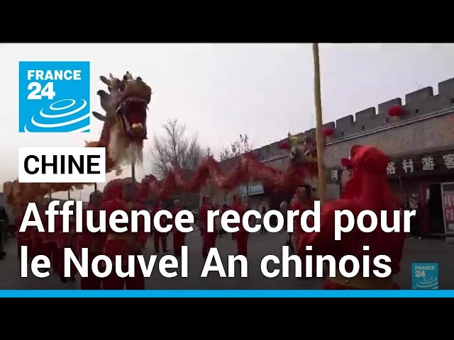 Chine : affluence record dans les transports à l'occasion du Nouvel An chinois • FRANCE 24