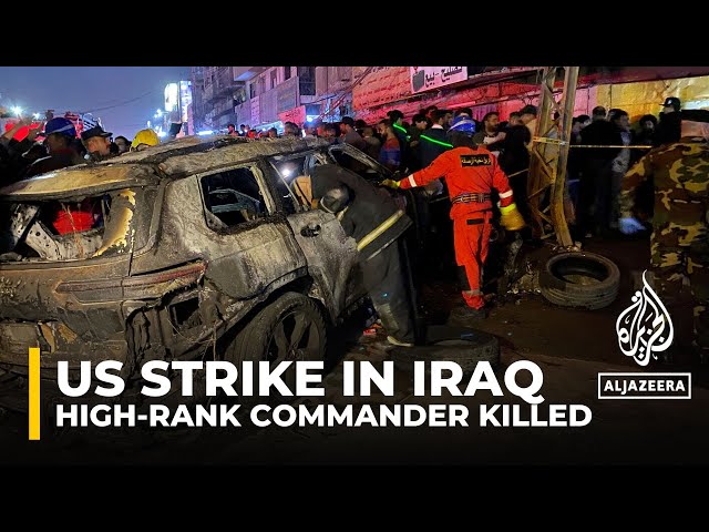 US carried out an airstrike in Iraq killing high-ranking member of an armed group linked to Iran