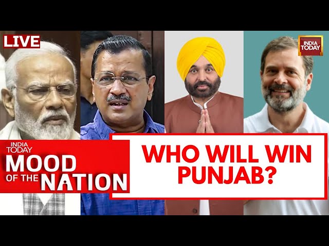 Mood Of The Nation Live | Who Will Win Punjab 2024 Lok Sabha Polls? | India Today Live