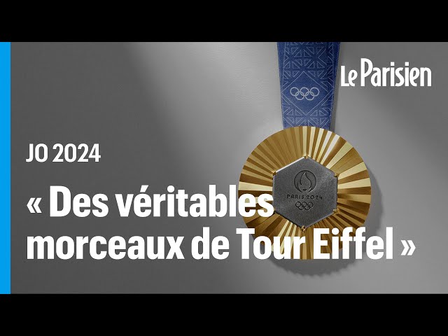 Or, argent, bronze et tour Eiffel... les médailles des JO de Paris dévoilées