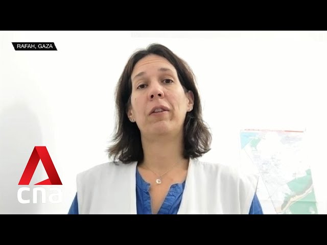 Ceasefire ‘the only way to get aid into Gaza’, says Médecins Sans Frontières’ medical team leader