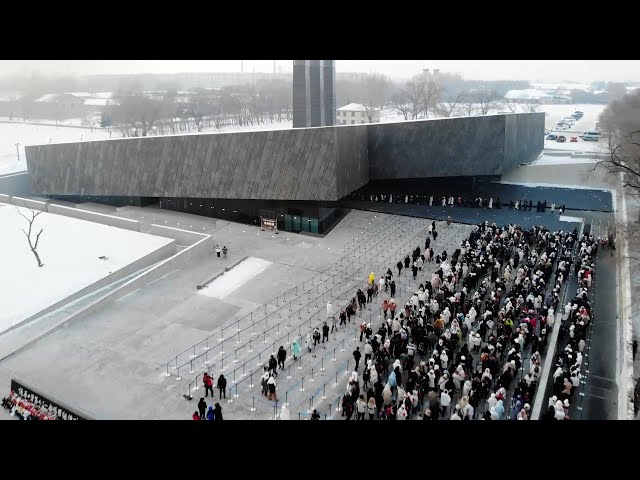 GLOBALink | In Harbin's icy embrace, tourists flock to offer condolences, cherish memories