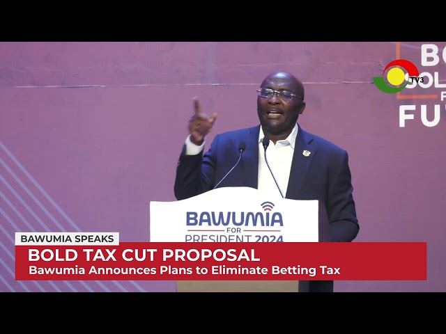 Bold Tax Cut Proposal: Candidate Announces Plans to Eliminate Betting Tax