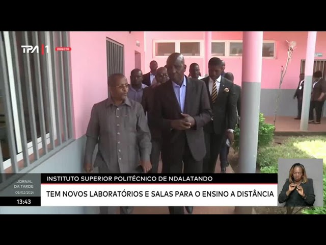 Instituto superior politécnico de Ndalatando   Tem novos laboratórios e salas para o ensino a...