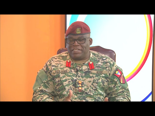 AB TODAY Col  Telbert Benjamin, Chief of Defence Staff   Antigua and Barbuda Defence Force Update