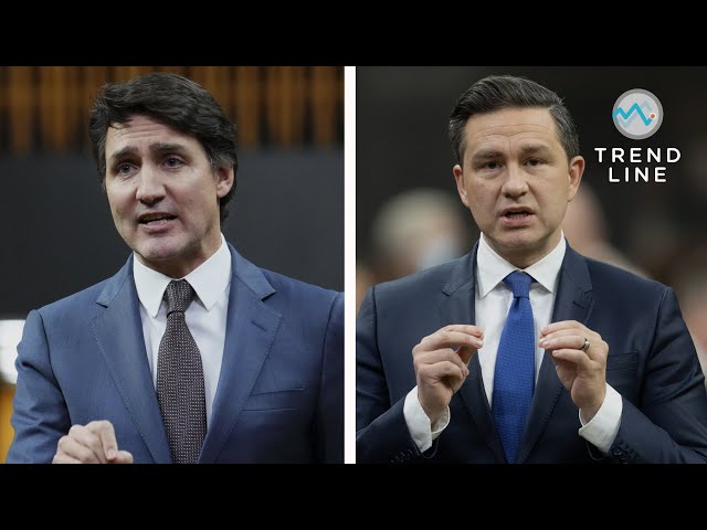 Trudeau vs Poilievre: Nanos says CPC would win "clear majority" if election was today | TR