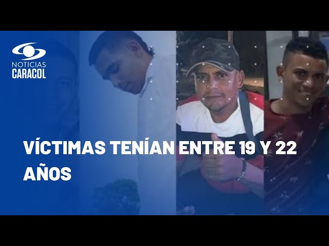 Masacre en Fundación: matan a cuatro hombres en plena vía pública