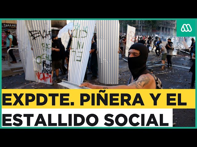 Estallido social: El momento más complejo de los mandatos del expresidente Piñera