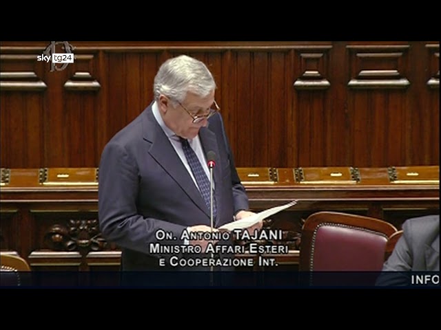 Salis, Tajani: condizioni migliorate, chiederemo atti accusa