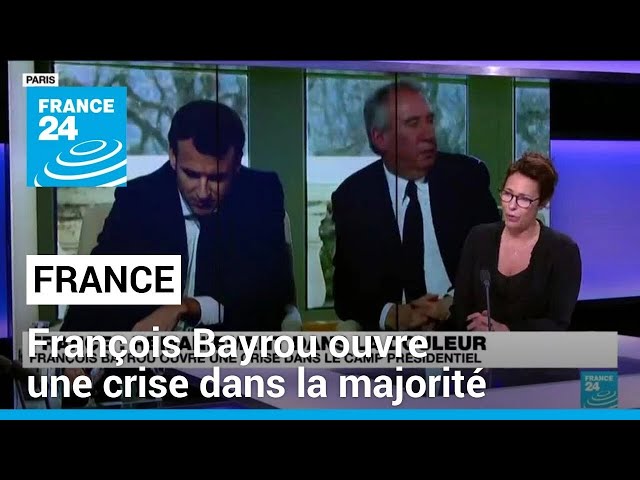France : François Bayrou ouvre une crise dans le camp présidentiel, sur fond de remaniement