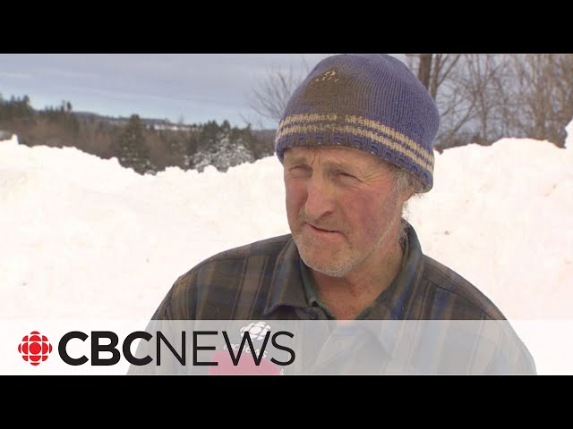 How this P.E.I. dairy farmer is digging out after a big snowfall