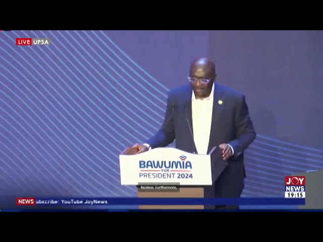 Bawumia promises to eliminate taxes such as the VAT on electricity, the emissions tax and betting.