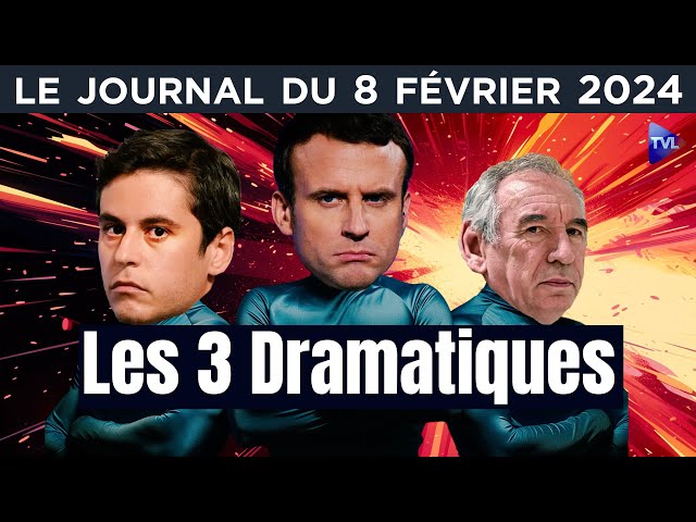 Remaniement : le petit soir de Bayrou - JT du jeudi 8 février 2024