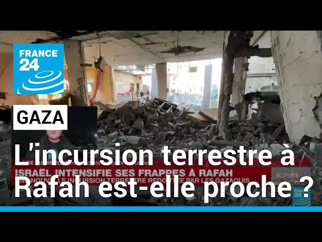 Gaza : l'intensification des bombardements fait craindre une incursion terrestre à Rafah