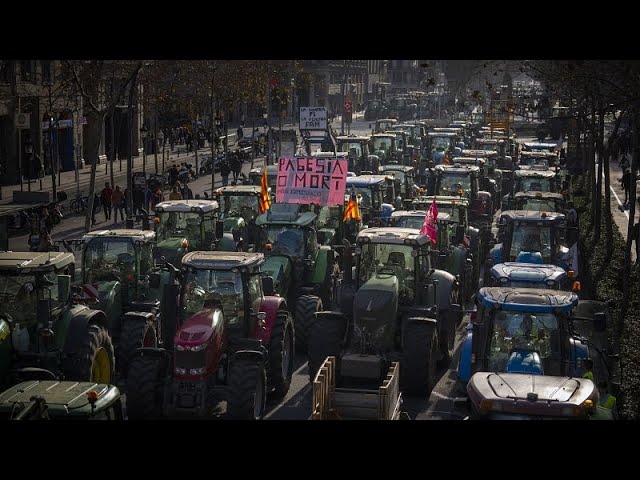 Las protestas agrícolas recorren España por tercera jornada consecutiva