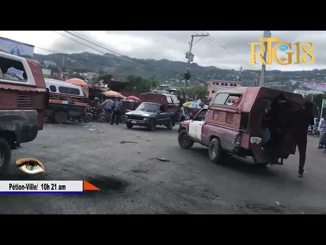 Port-au-Prince / Figi lari Kafou Ayopò, Dèlma ak Petyonvil pou maten jedi 8 fevriye a.