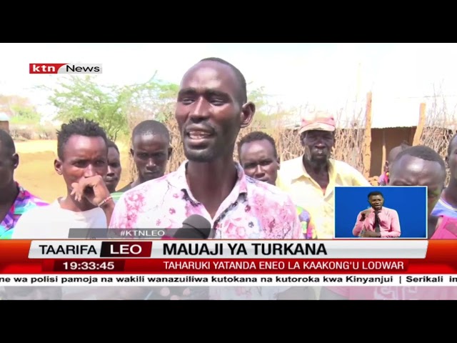 Taharuki yatanda eneo la Kaakong'u Lodwar baada ya watu 2 kuuawa na washukiwa wa ujambazi