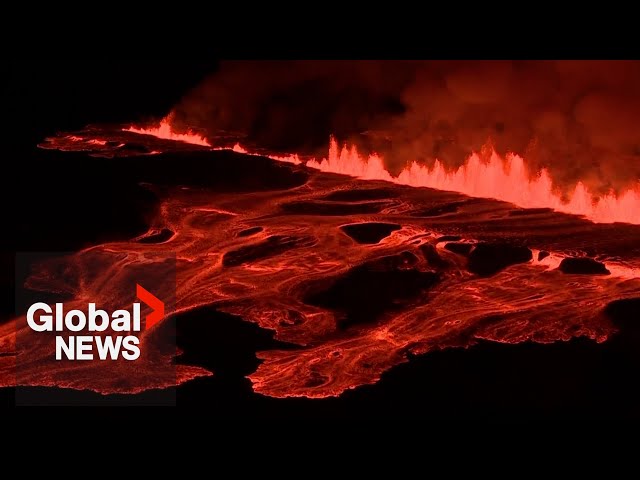 Iceland volcano eruption: Lava flows onto roads, disrupting supply of hot water