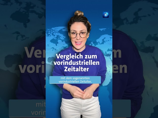 ⁣1,5-Grad-Grenze im Jahresschnitt überschritten #klimawandel  #nachrichten #tagesschau