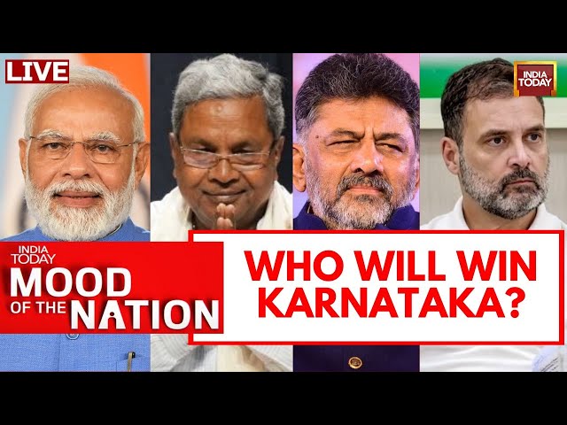 Mood Of The Nation LIVE: Who Will Win Karnataka 2024 Lok Sabha Elections? | Karnataka News LIVE