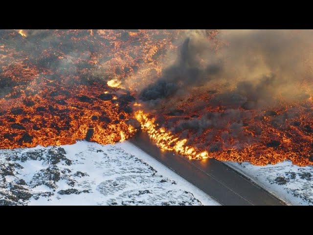 L'Islande face à une nouvelle éruption volcanique