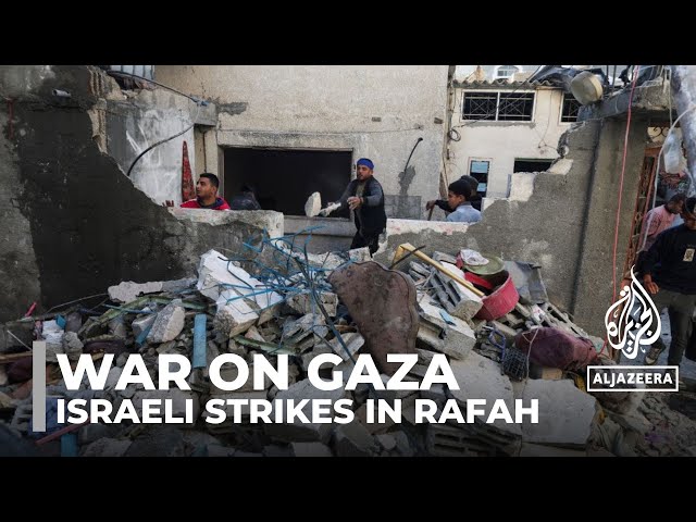 Israeli strikes in Rafah: Displaced Palestinians endure relentless bombings