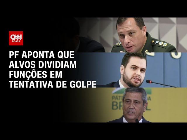 PF aponta que alvos dividiam funções em tentativa de golpe | BASTIDORES CNN