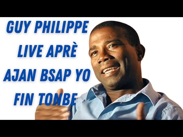 Gro Deklarasyon Guy Phillippe Sou Caraibe Apree La Police Tire Plizyè Ajan BSAP Pandan Manifestation