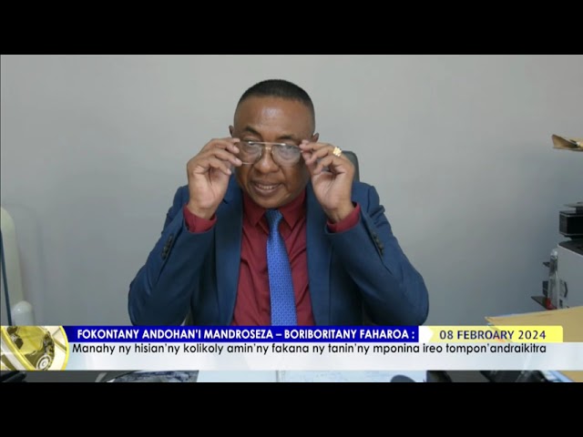 NY VAOVAO LIVE DU 08 FEVRIER 2024 BY TV PLUS MADAGASCAR