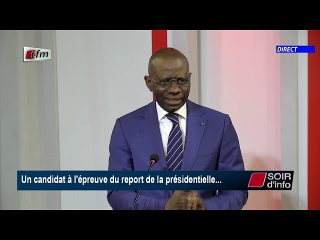 SOIR D'INFO - Wolof - Pr : Abdoulaye Der - Invité : Boubacar Camara - 08 Février 2024