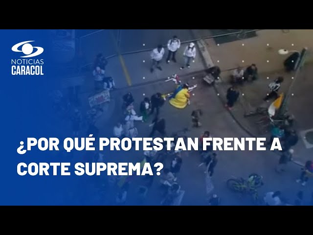 Por bloqueos en el Palacio de Justicia, presidente Petro ordena a la Policía "actuar"