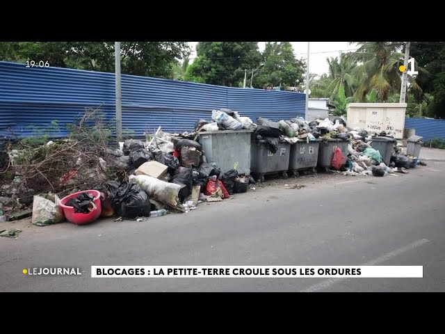 Blocages : La Petite Terre croule sous les ordures