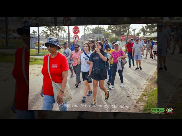 WANDELLOOP OM BEWUSTWORDING GEZONDE LEVENSTIJL EN DIABETES TE VERGROTEN