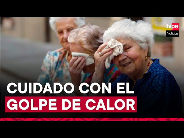 Calor histórico en Lima: altas temperaturas afectan a adultos mayores