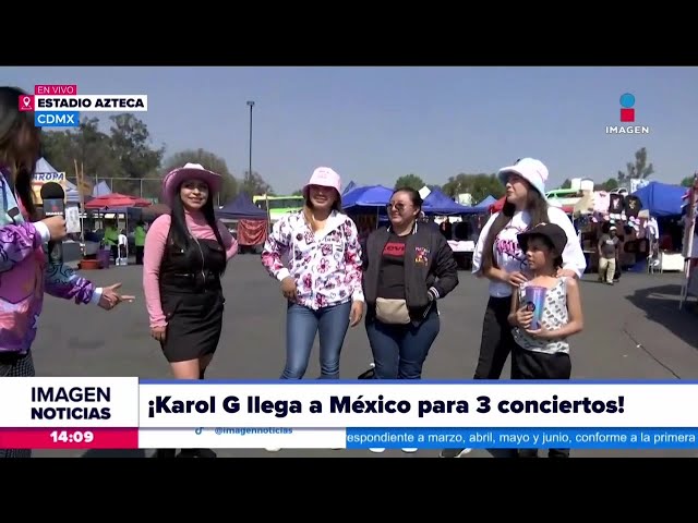 Hoy es el primer concierto de Karol G, ¿cómo se encuentra el Estadio Azteca?