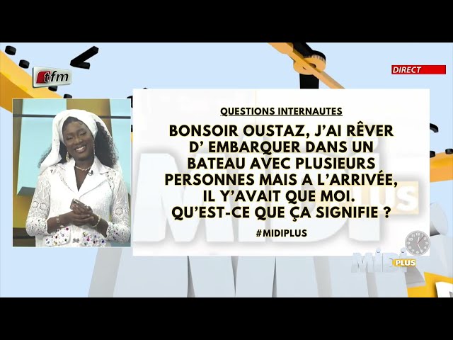 Questions 4: J'ai rever d'embarquer dans un bateau avec plusieurs personnes mais à l'