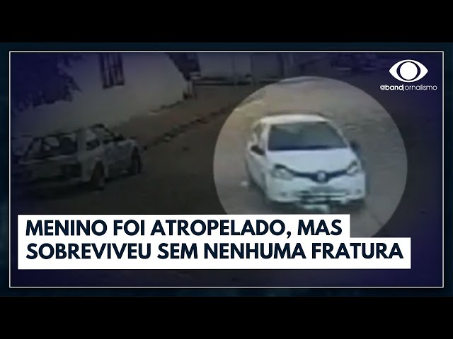 “Milagre de Bagé”: menino sobrevive a atropelamento | Jornal da Band