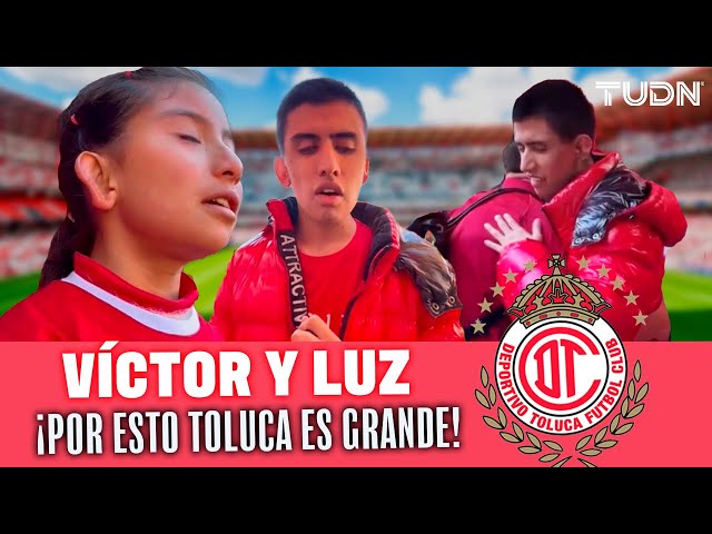 ¡POR ESTO ES UN GRANDE! ⚽️ El amor de Víctor y Luz por el Toluca | TUDN