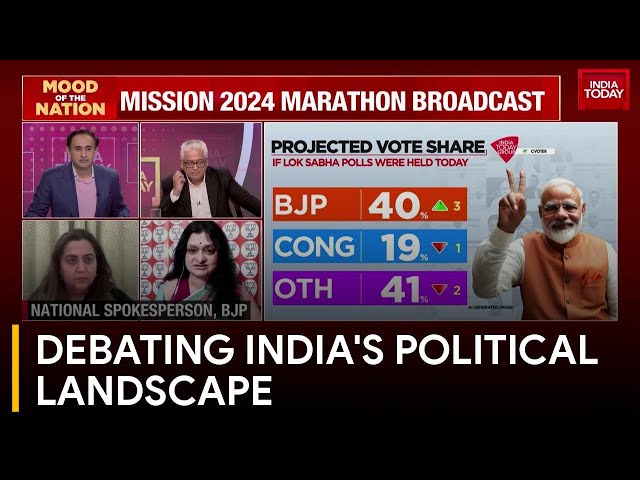 Mood Of The Nation | Political Analysts Discuss BJP's Electoral Prospects