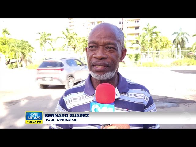 Strong Tides Damage Pier in Ocho Rios  | News | CVMTV