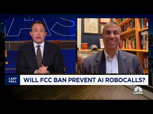 Fmr. FCC Chairman Ajit Pai talks government crackdown on AI robocalls