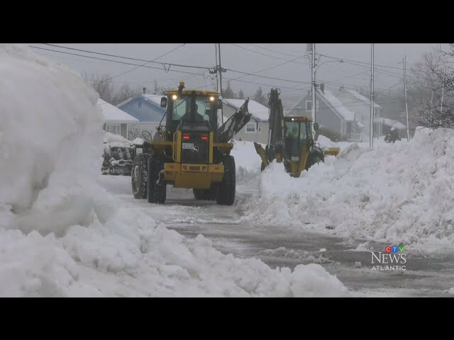 Fewer than 40 roads remain blocked by snow across Nova Scotia | ATLANTIC STORM COVERAGE