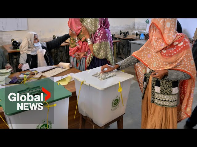 Pakistan election: Voters anxious for results amid political turmoil