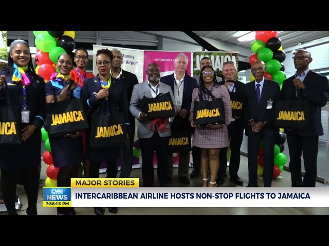 Intercaribbean Airline Hosts Non-Stop Flights To Jamaica  | News | CVMTV