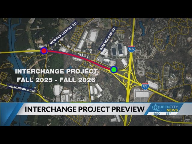 Plans unveiled for improvements to I-85 at I-485