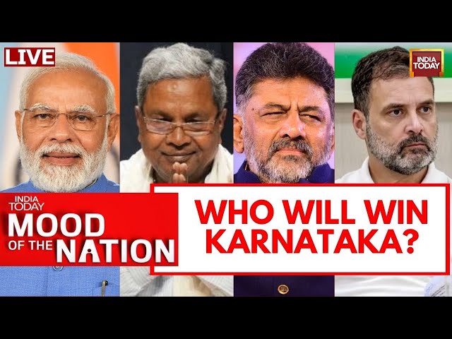 Mood Of The Nation LIVE: Who Will Win Karnataka 2024 Lok Sabha Elections? | Karnataka News LIVE