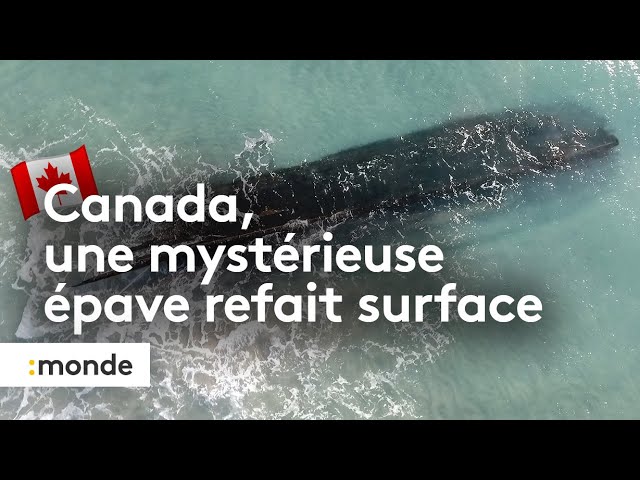 Canada, une mystérieuse épave refait surface