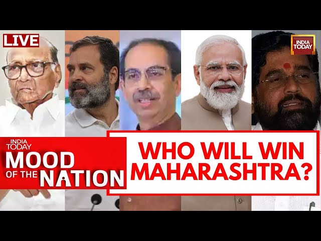 Mood Of The Nation LIVE: Who Will Win Maharashtra 2024 Lok Sabha Elections? | India Today LIVE