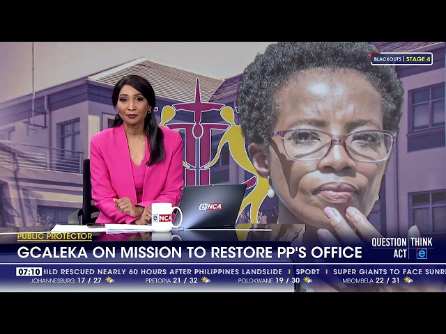 Public Protector | Gcaleka on mission to restore PP's office