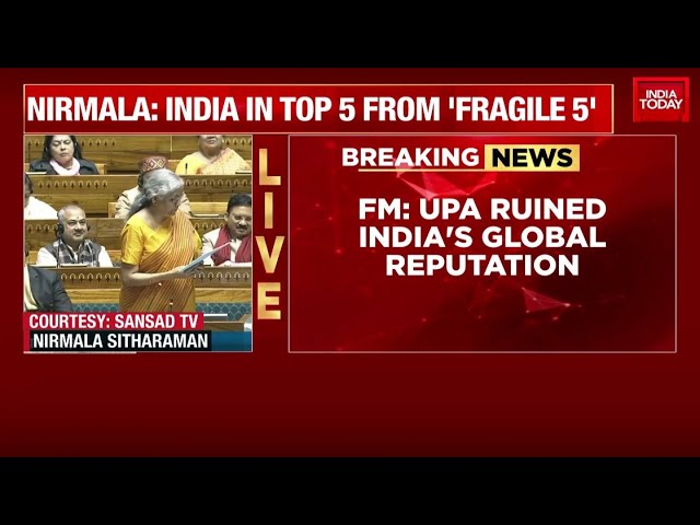 Niramala Sitharama Lashes Out On Congress Says UPA Ruined India's Global Reputation